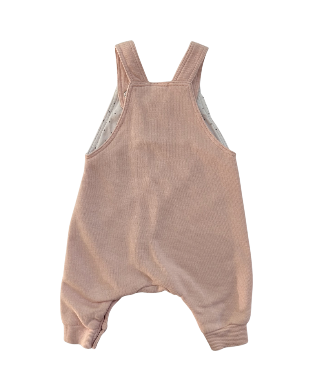 0-3M Baby Girl H&M Pink Kitty Overall Romper