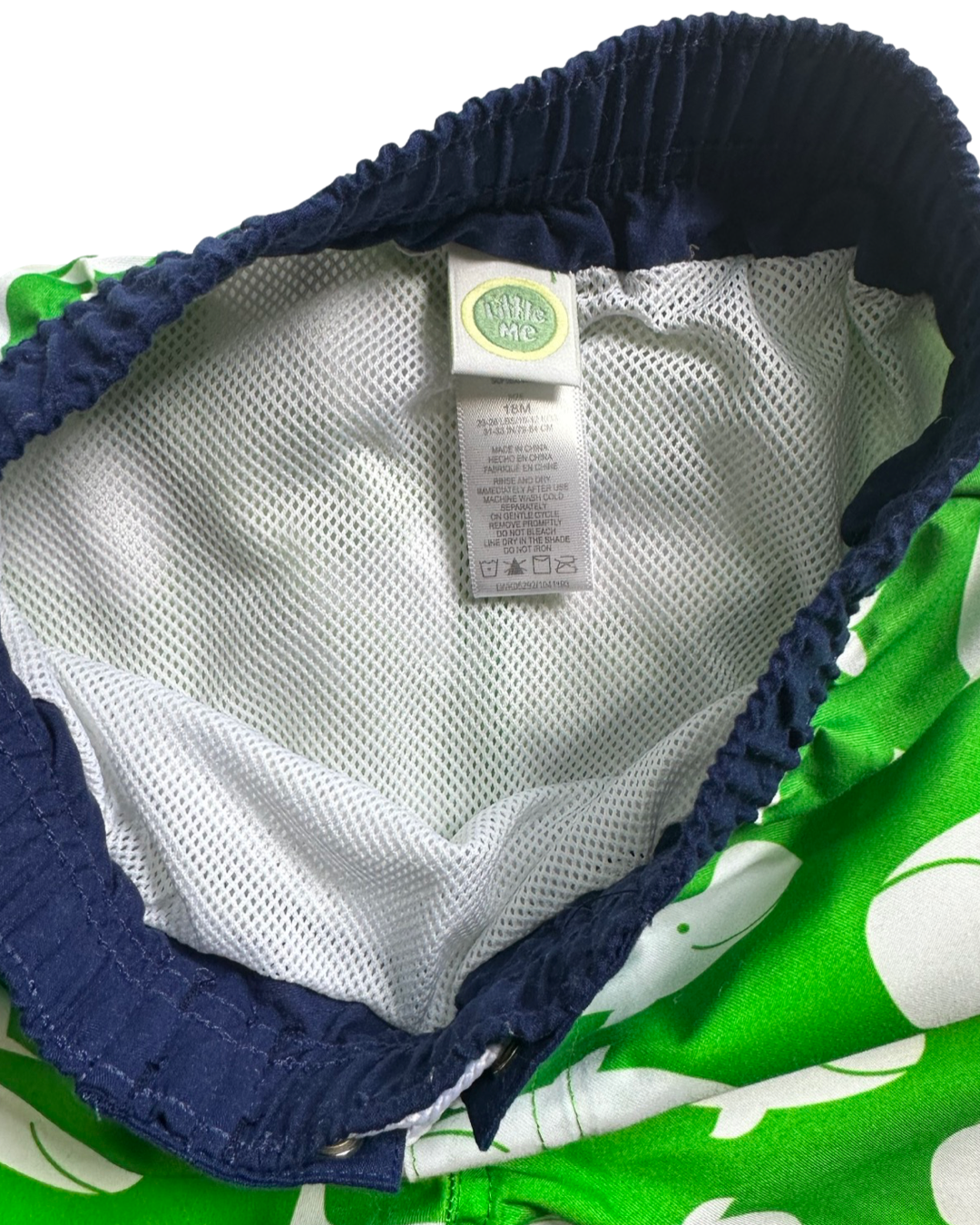 18M Baby Boy Little Me Whale Swim Trunks / Shorts