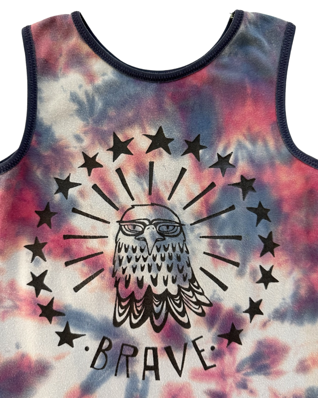 18M-24M Baby Boy / Girl Tie Dye Rags for Raches American Brave Romper