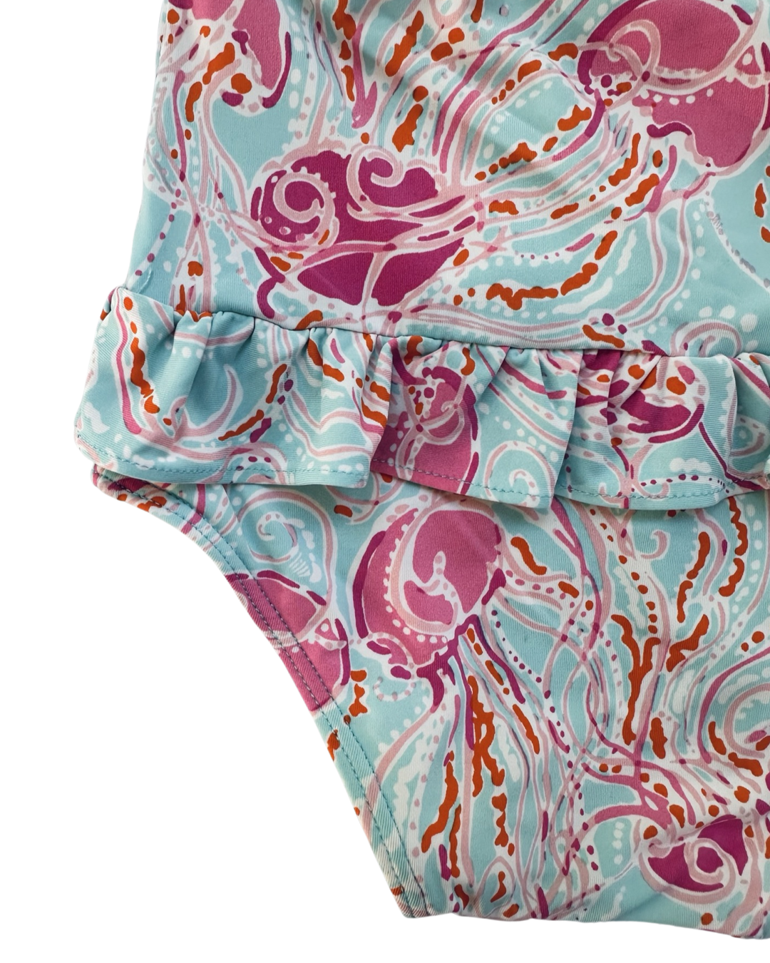 3-6M Baby Girl Lilly Pulitzer JellyFish One Piece Swim Suit