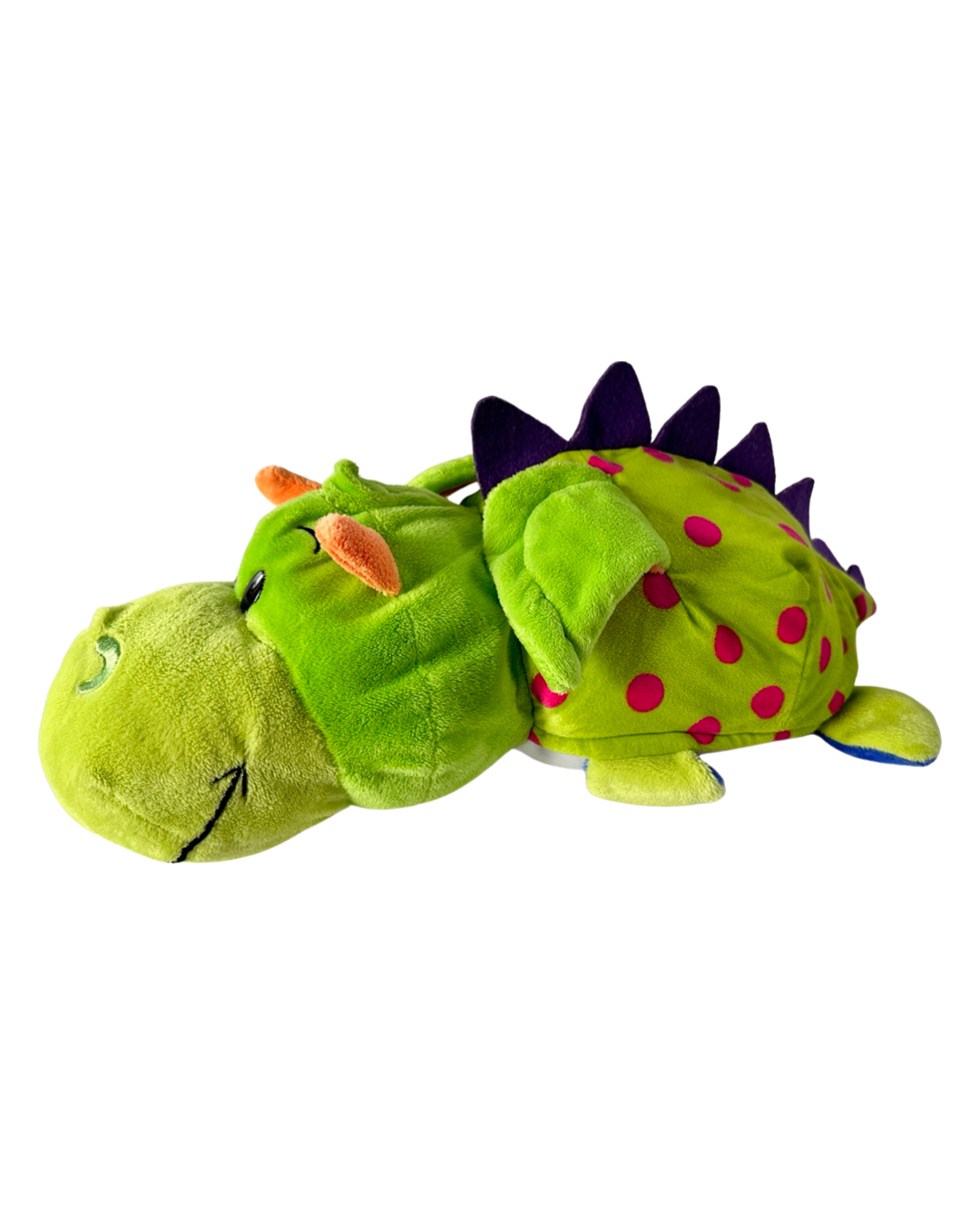 Flip A Zoo 2-In-1 Stuffed Plush Animal Persephone Unicorn & Imogen Dragon 24" Toy