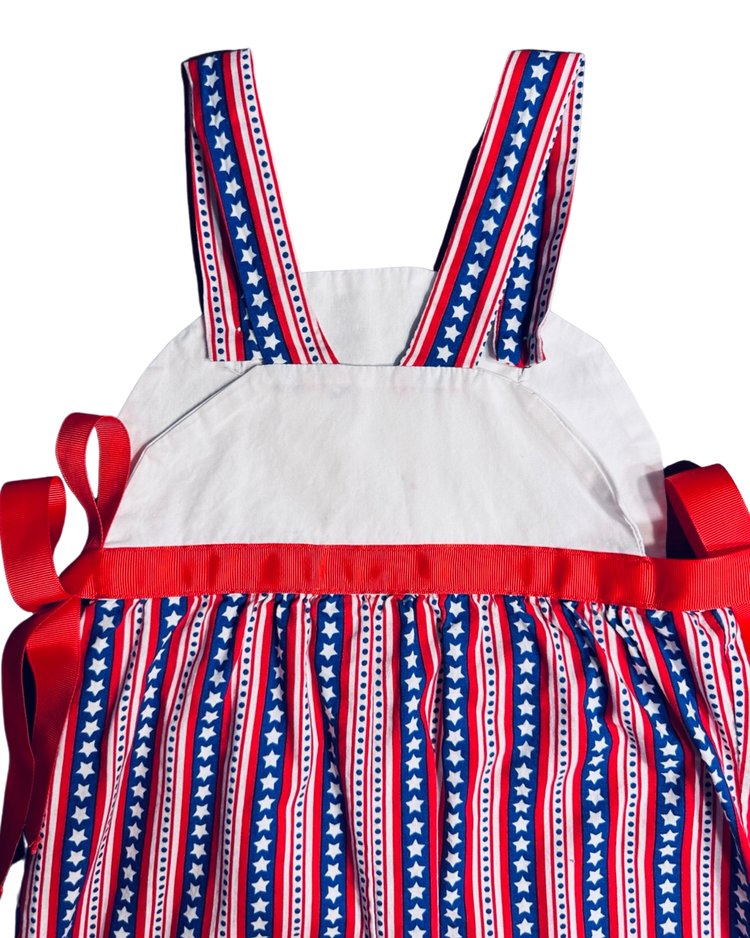 6x Girls Hummingbird Kids Boutique American Patriotic Red White & Blue Romper
