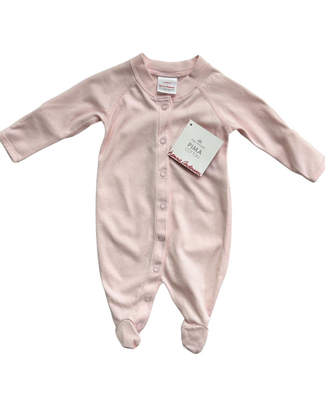 Newborn Pima Cotton Pink Hanna Andersson Sleeper