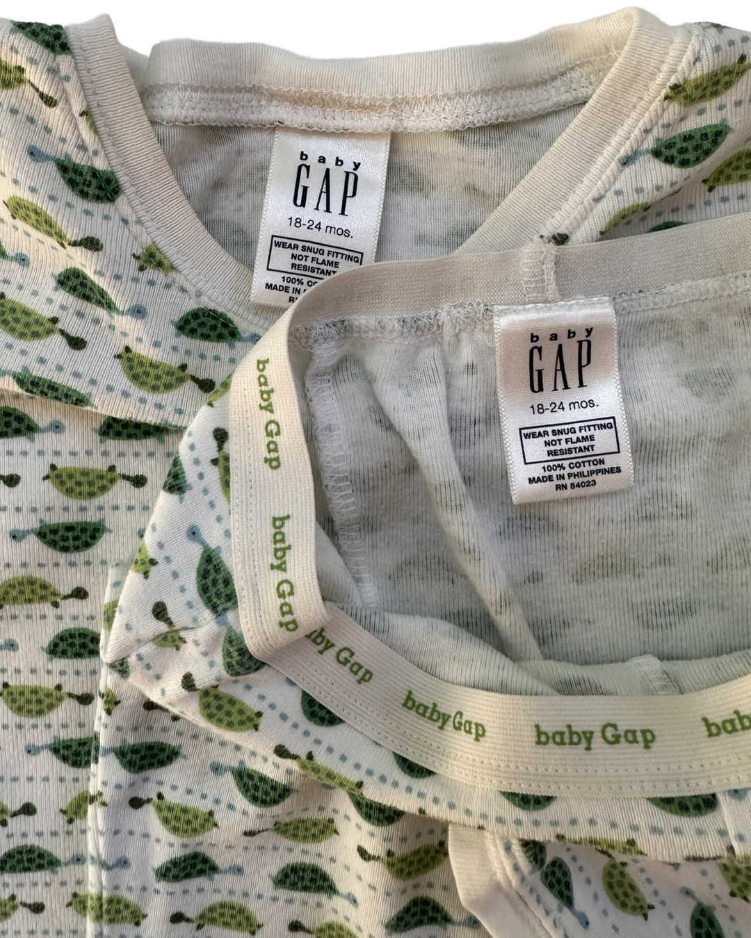 18M-24M Baby Boy Baby Gap Turtle PJs Short Set