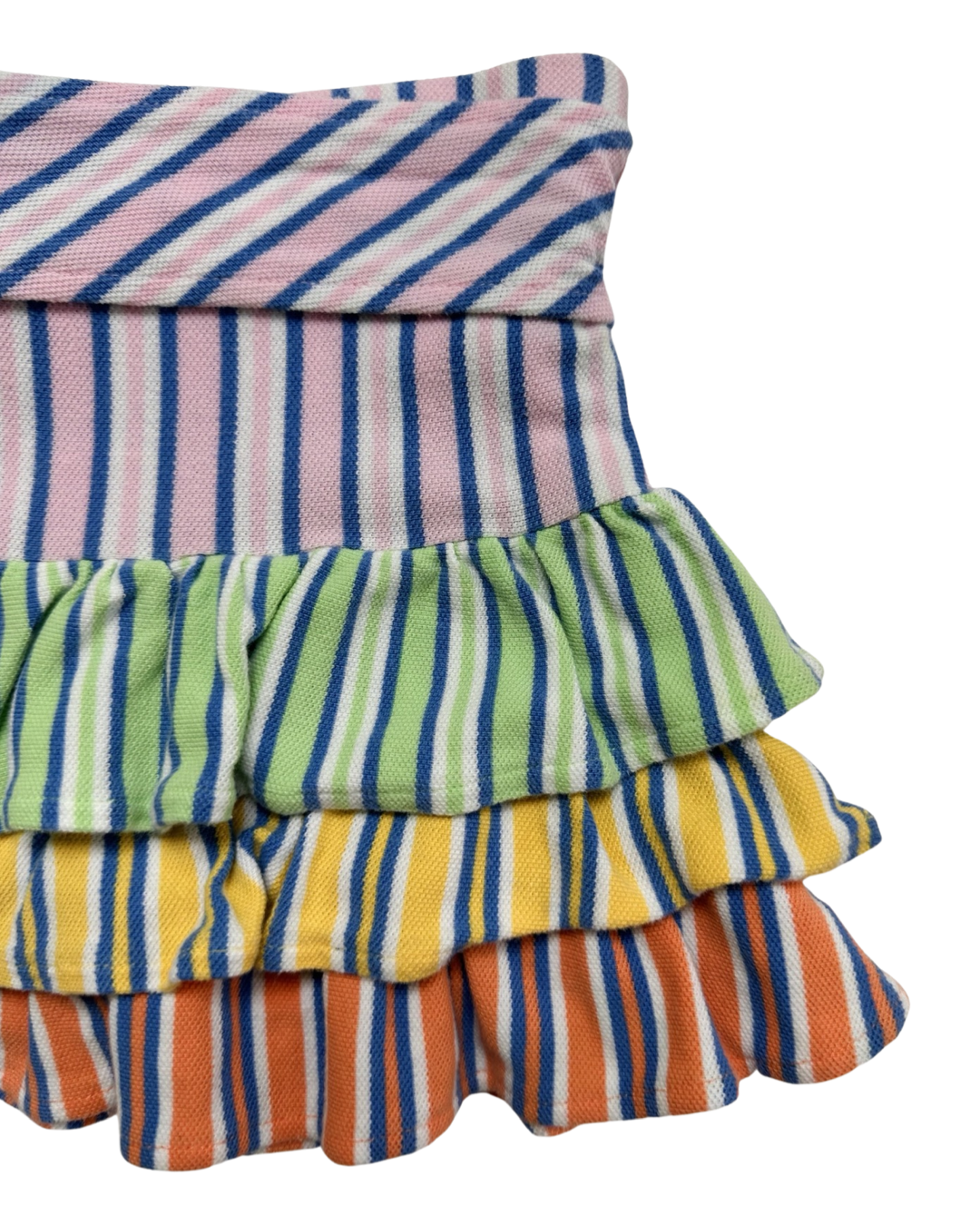 4T Toddler Girl Ralph Lauren Colorful Tiered Ruffle Skirt