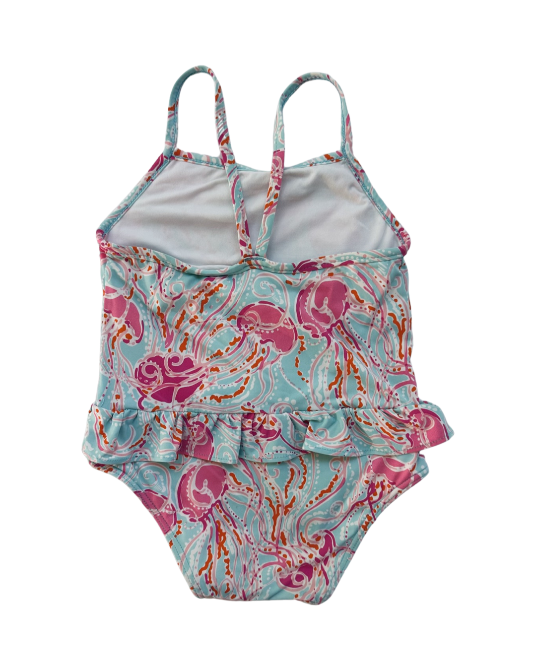 3-6M Baby Girl Lilly Pulitzer JellyFish One Piece Swim Suit