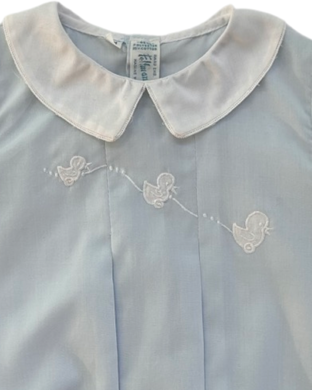 6M Baby Boy Classic Feltman Bros Light Blue Duck Bubble