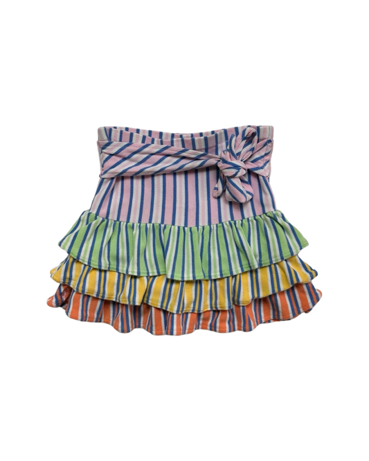 4T Toddler Girl Ralph Lauren Colorful Tiered Ruffle Skirt