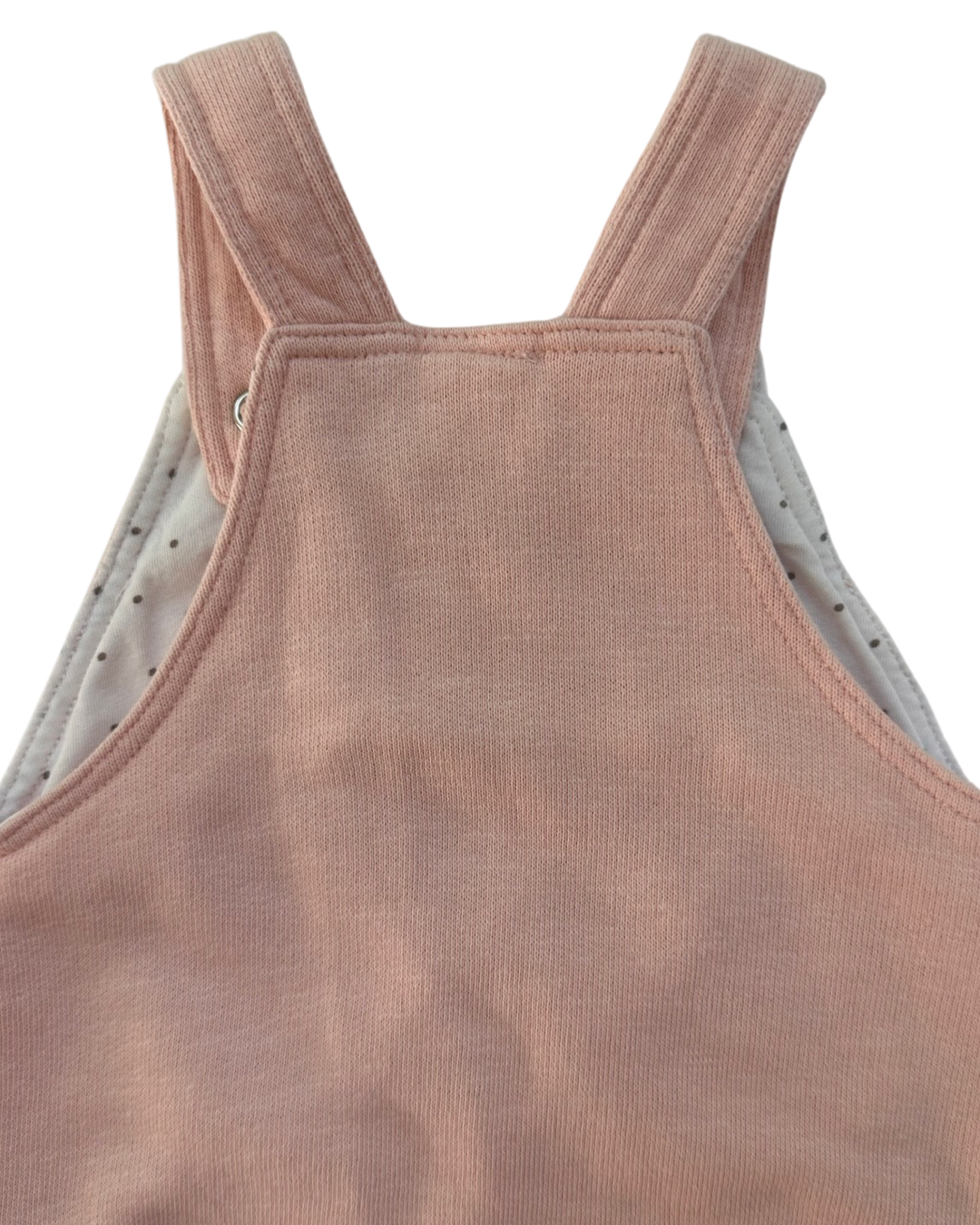 0-3M Baby Girl H&M Pink Kitty Overall Romper
