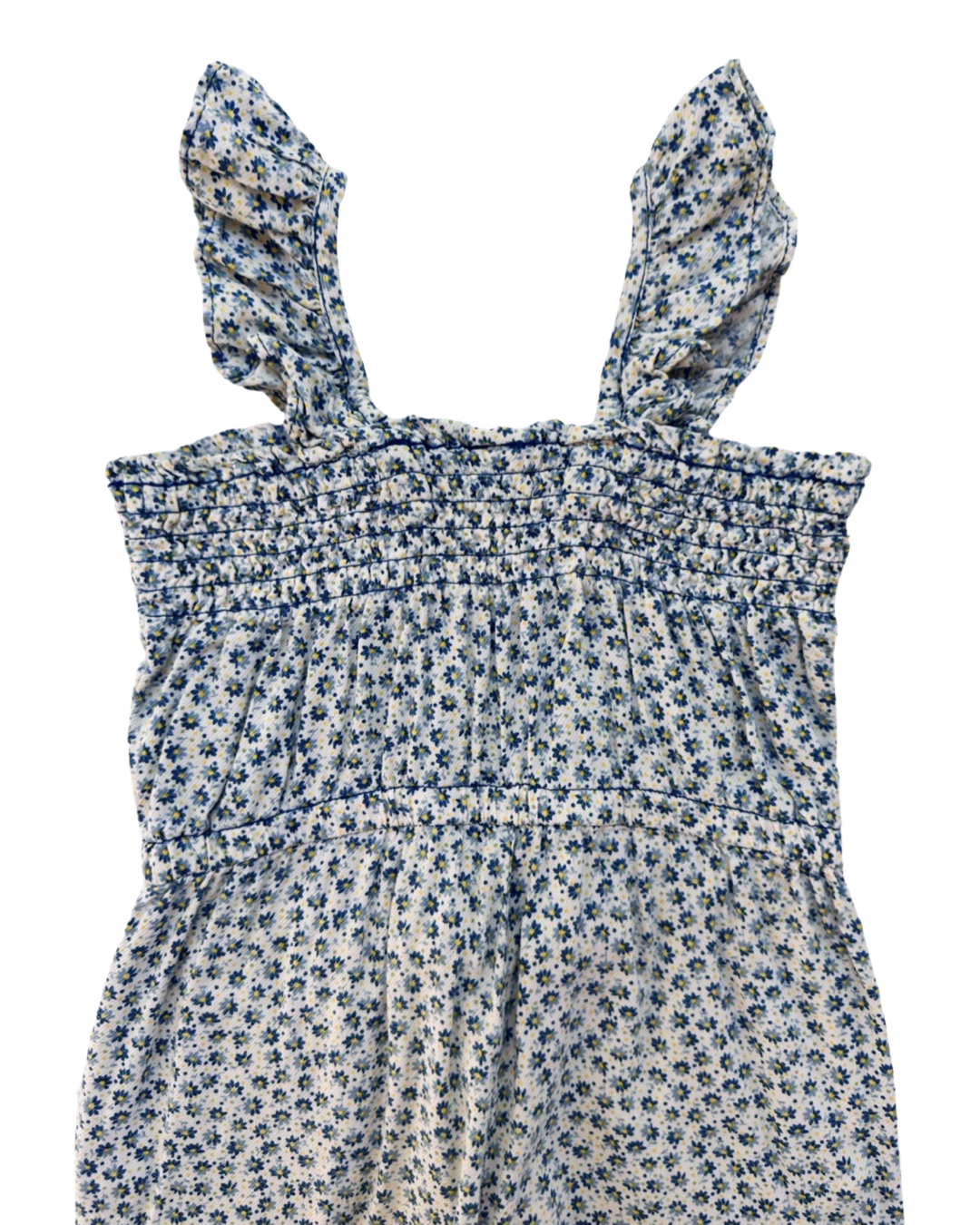 18M-24M Baby Girl Baby Gap Blue Floral Romper Longall