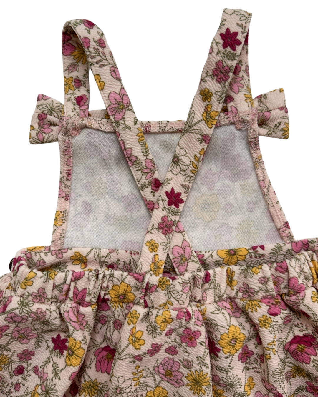 24M Baby Girl Madison Layne Pink Floral Jumper Dress