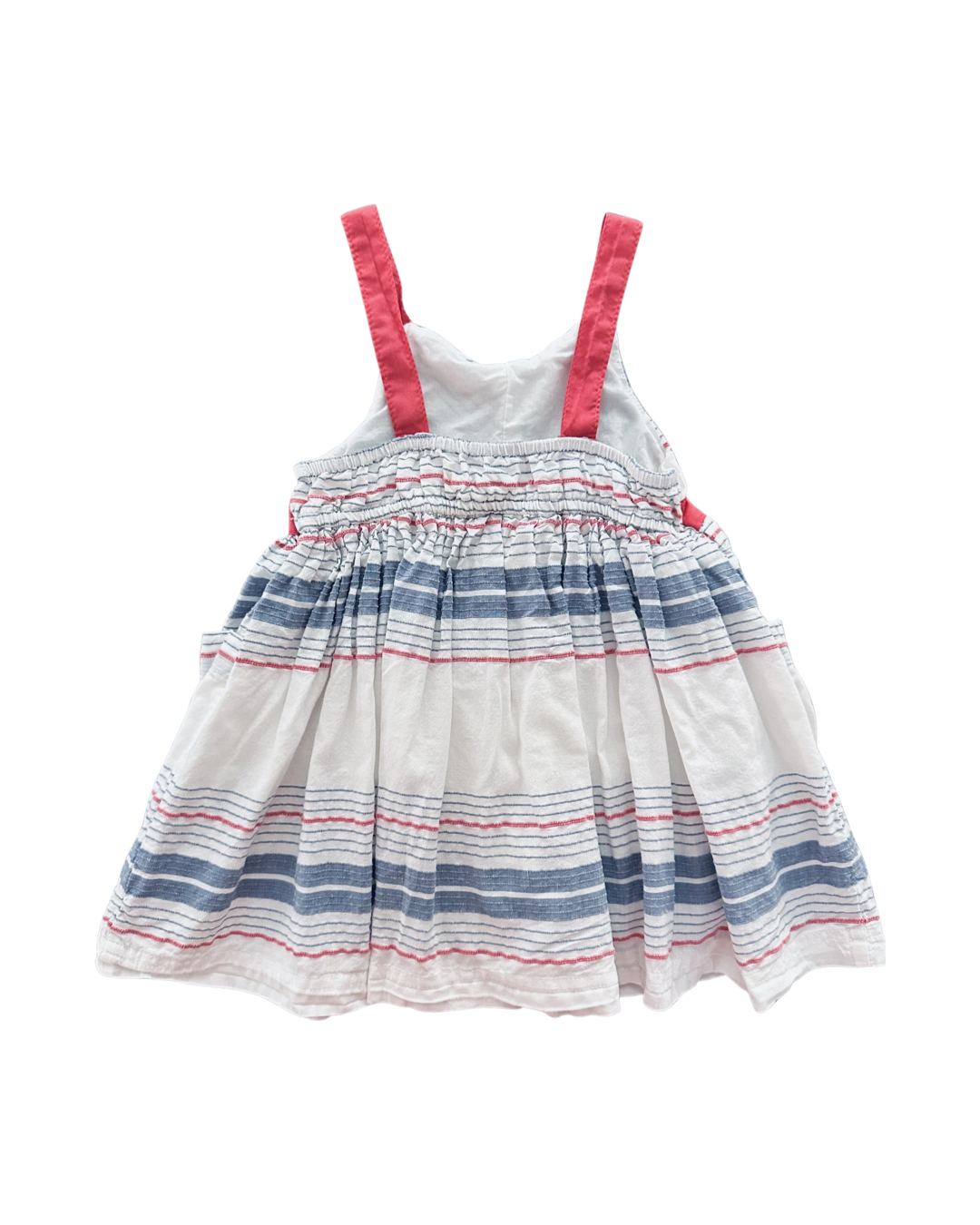 18M Baby Girl OshKosh Genuine Kids Red / White / Blue Dress