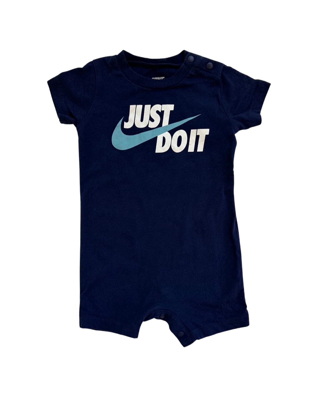 6M Baby Boy Navy Nike Just Do It Romper