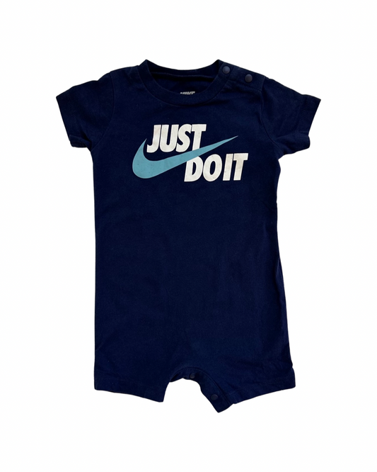 6M Baby Boy Navy Nike Just Do It Romper