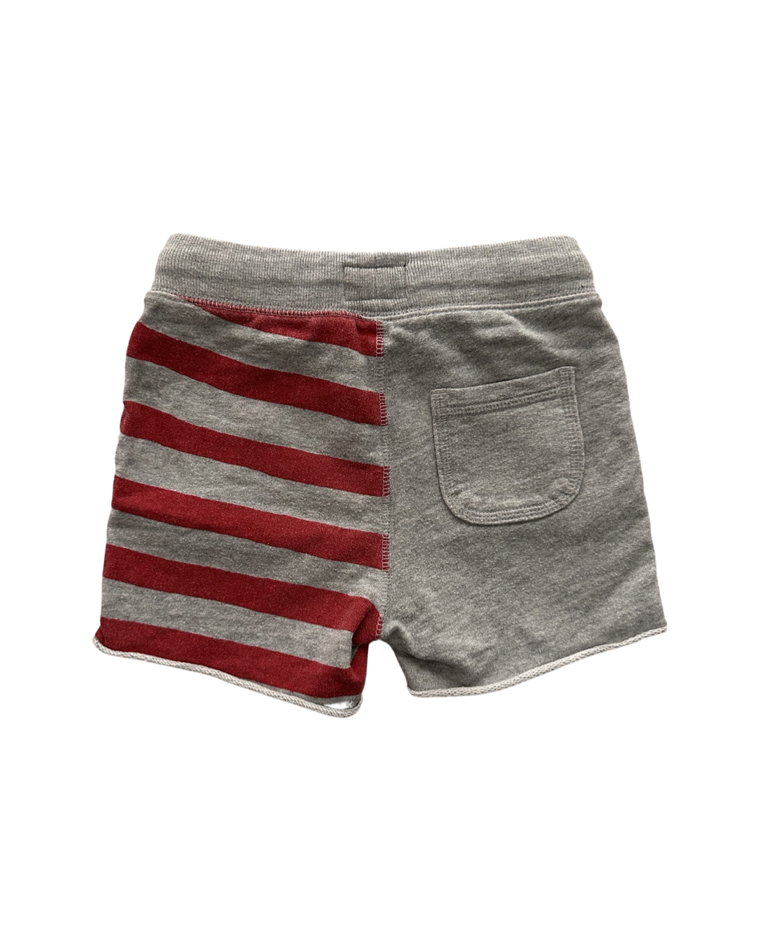 18M-24M Baby Boy American Flag Shorts and Old Navy Red Tank Top
