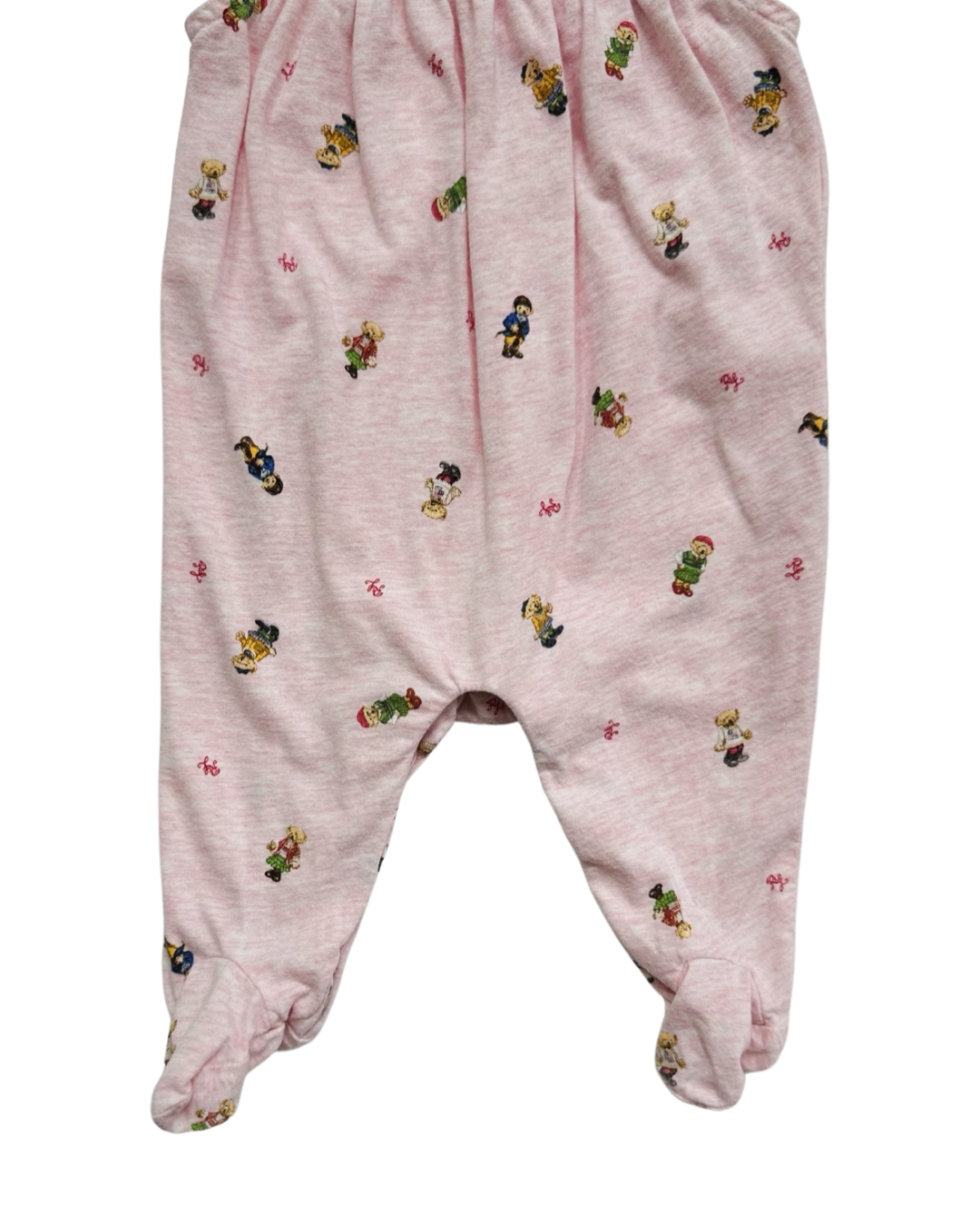 3M Baby Girl Polo Ralph Lauren Bear Onesie Romper
