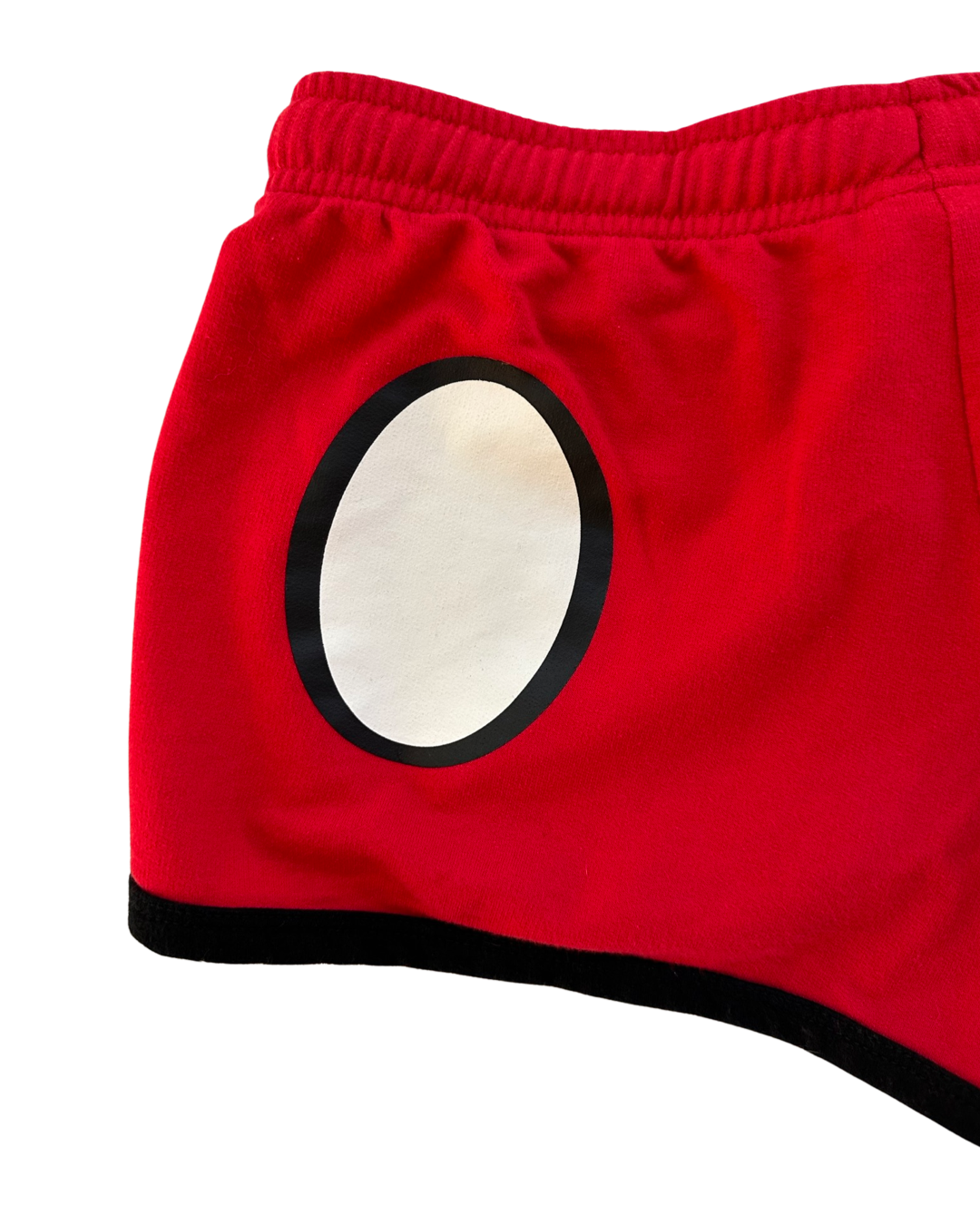 Women’s Small Size 3/5 Red Disney Mickey Mouse Shorts