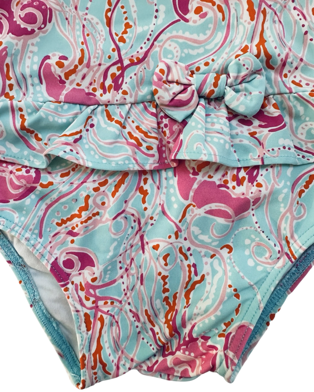 3-6M Baby Girl Lilly Pulitzer JellyFish One Piece Swim Suit