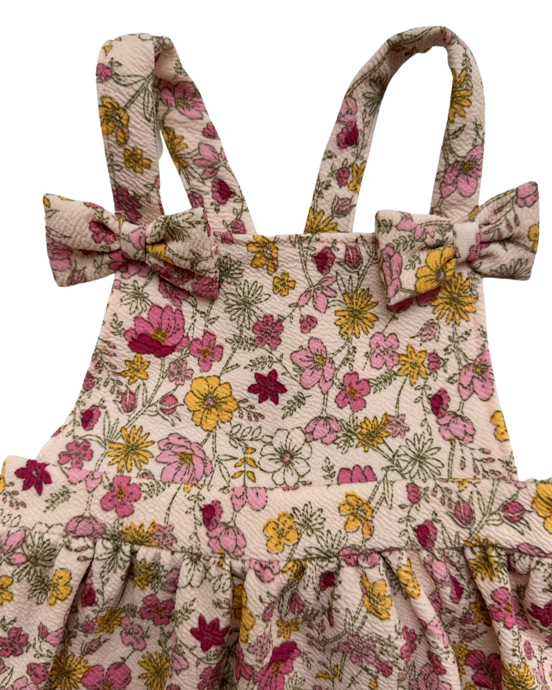 24M Baby Girl Madison Layne Pink Floral Jumper Dress