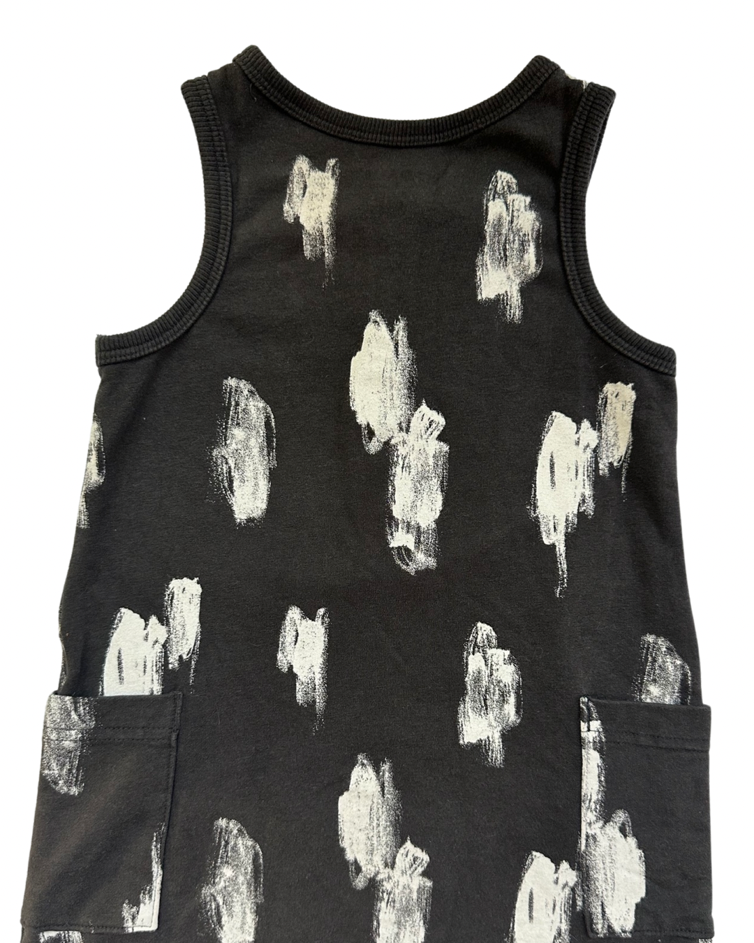 2T Toddler Boys Dark Gray Cat & Jack Romper with Pockets