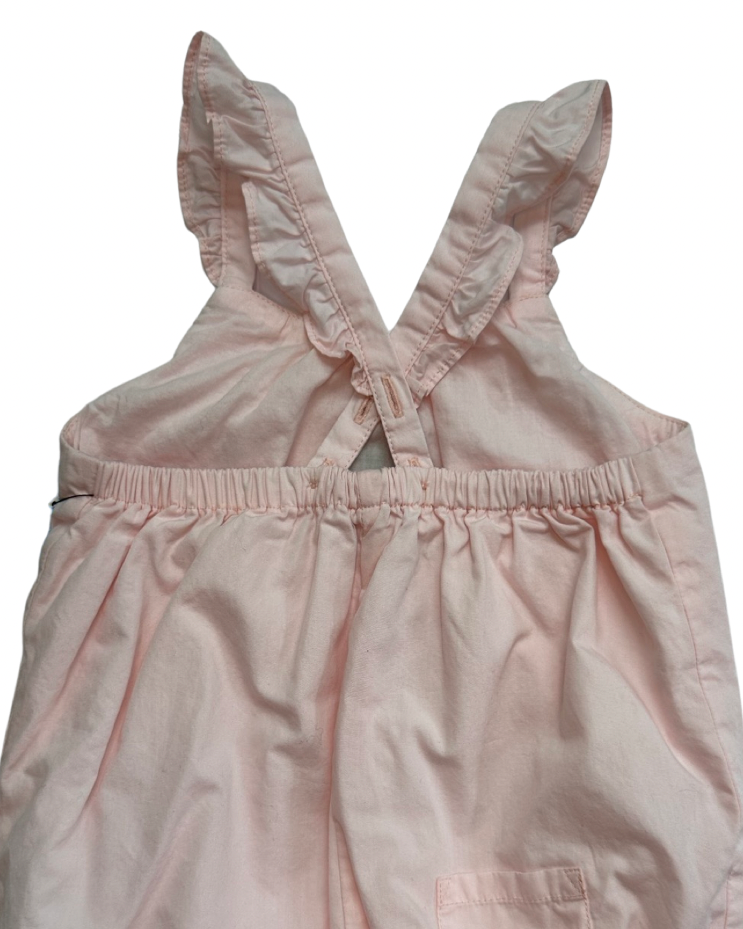 12M-18M Baby Girl Janie & Jack Sunwashed Rose Pineapple One Piece Bubble
