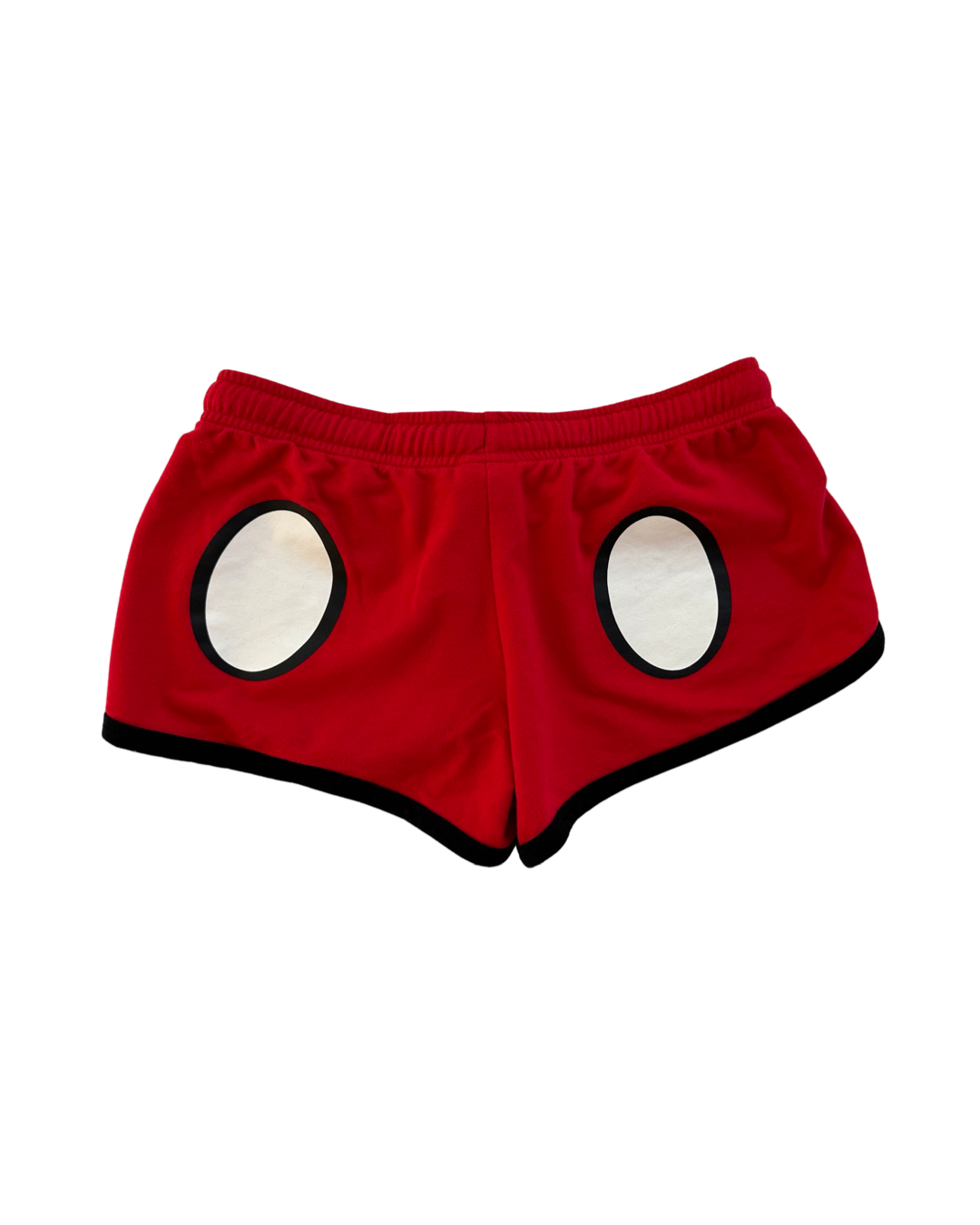 Women’s Small Size 3/5 Red Disney Mickey Mouse Shorts
