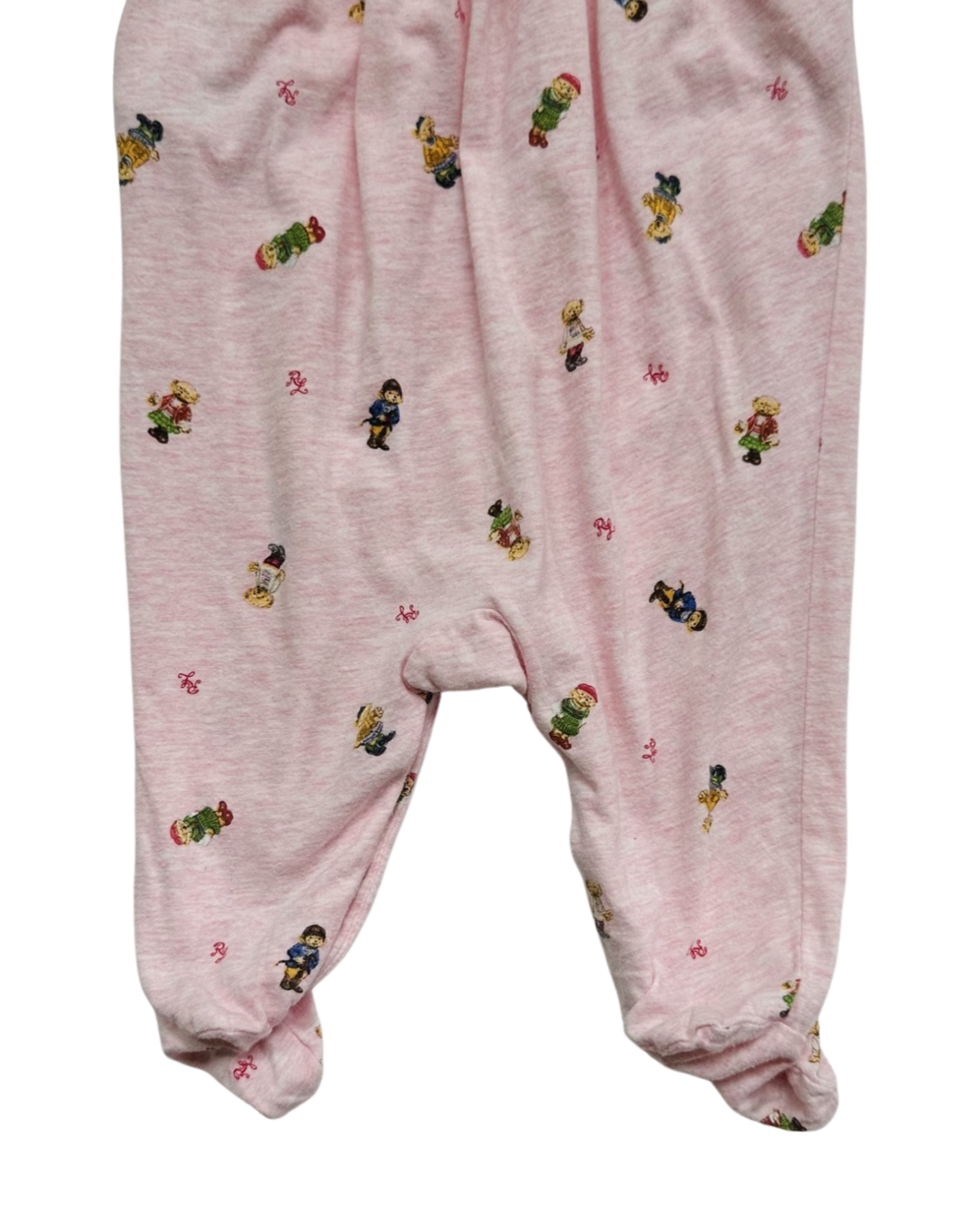 3M Baby Girl Polo Ralph Lauren Bear Onesie Romper