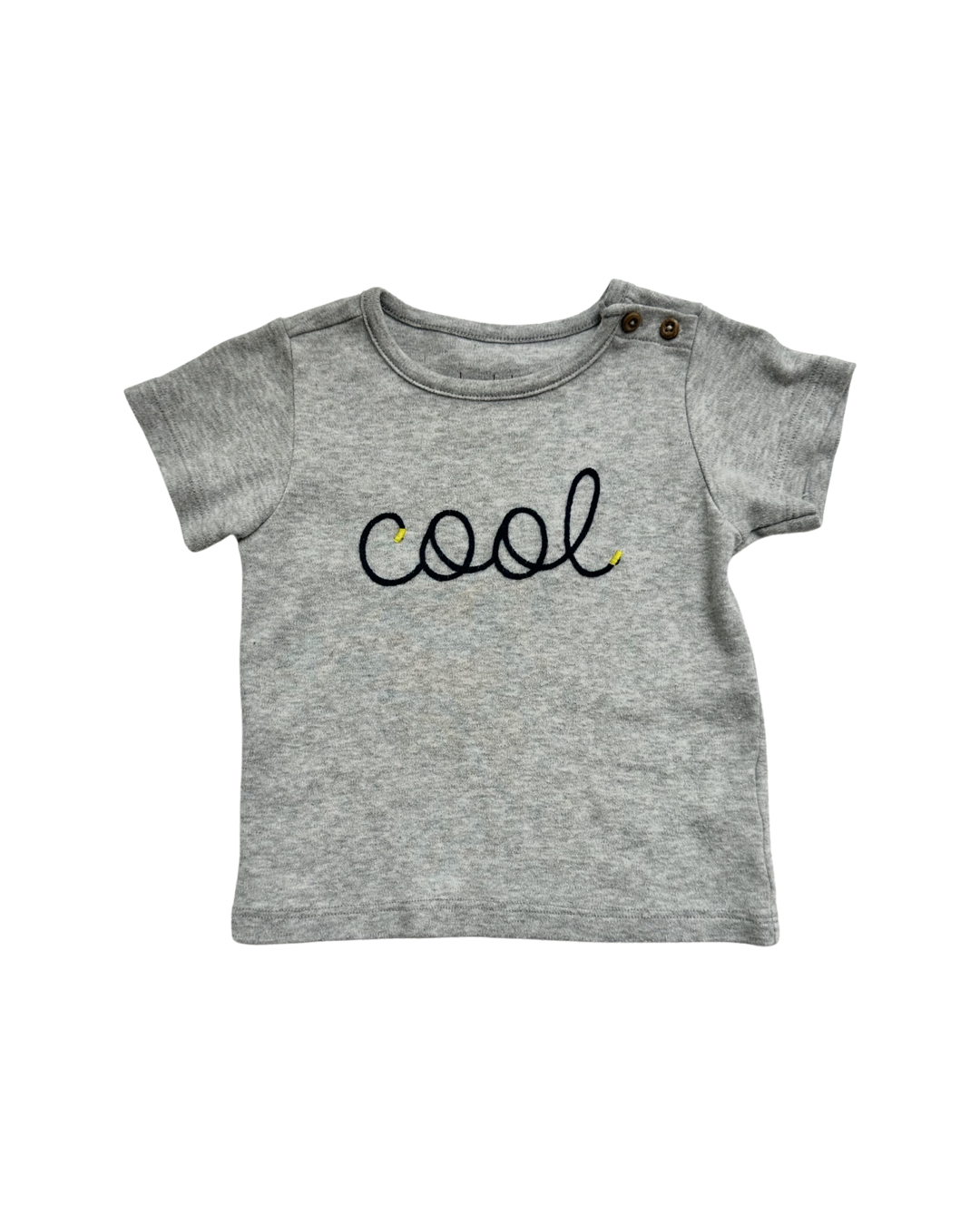 24M Baby Boy Bon Bébé Shorts and Cool Gray T-shirt