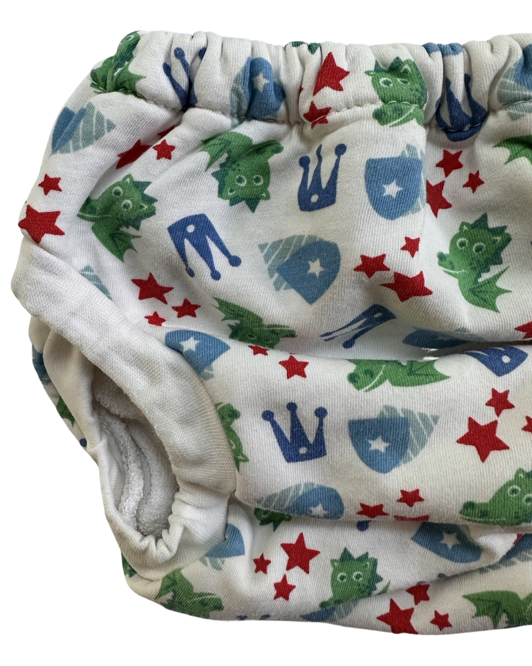 18M-24M Baby Boy X-Large Organic Cotton ImseVimse Magic Dragon Training Pants Diaper / Underwear