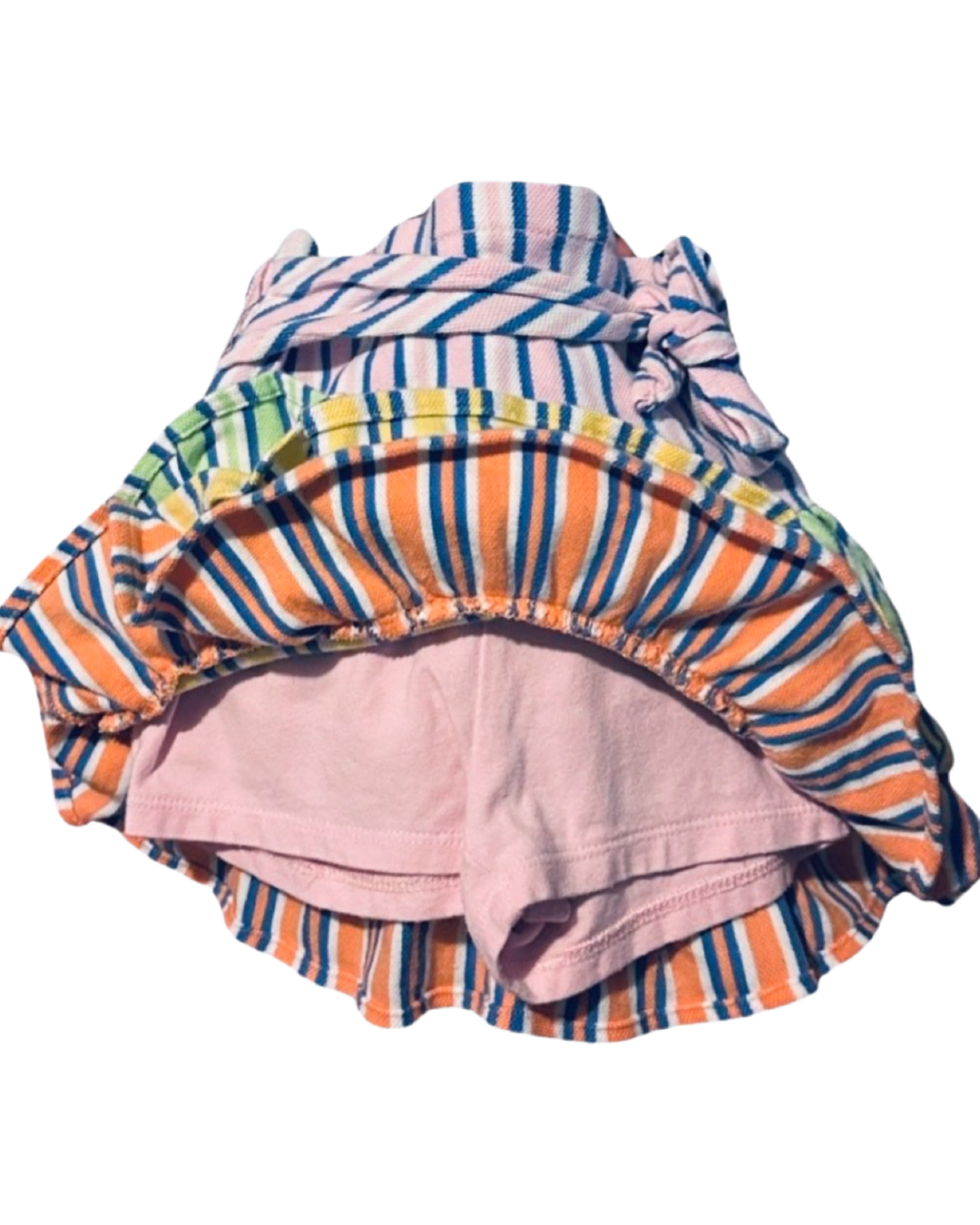 4T Toddler Girl Ralph Lauren Colorful Tiered Ruffle Skirt