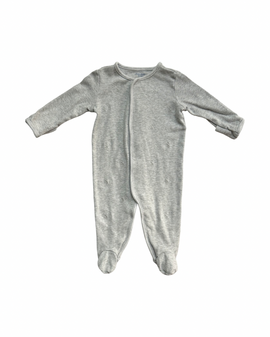 6M Baby Boy Gray Ralph Lauren Sleeper