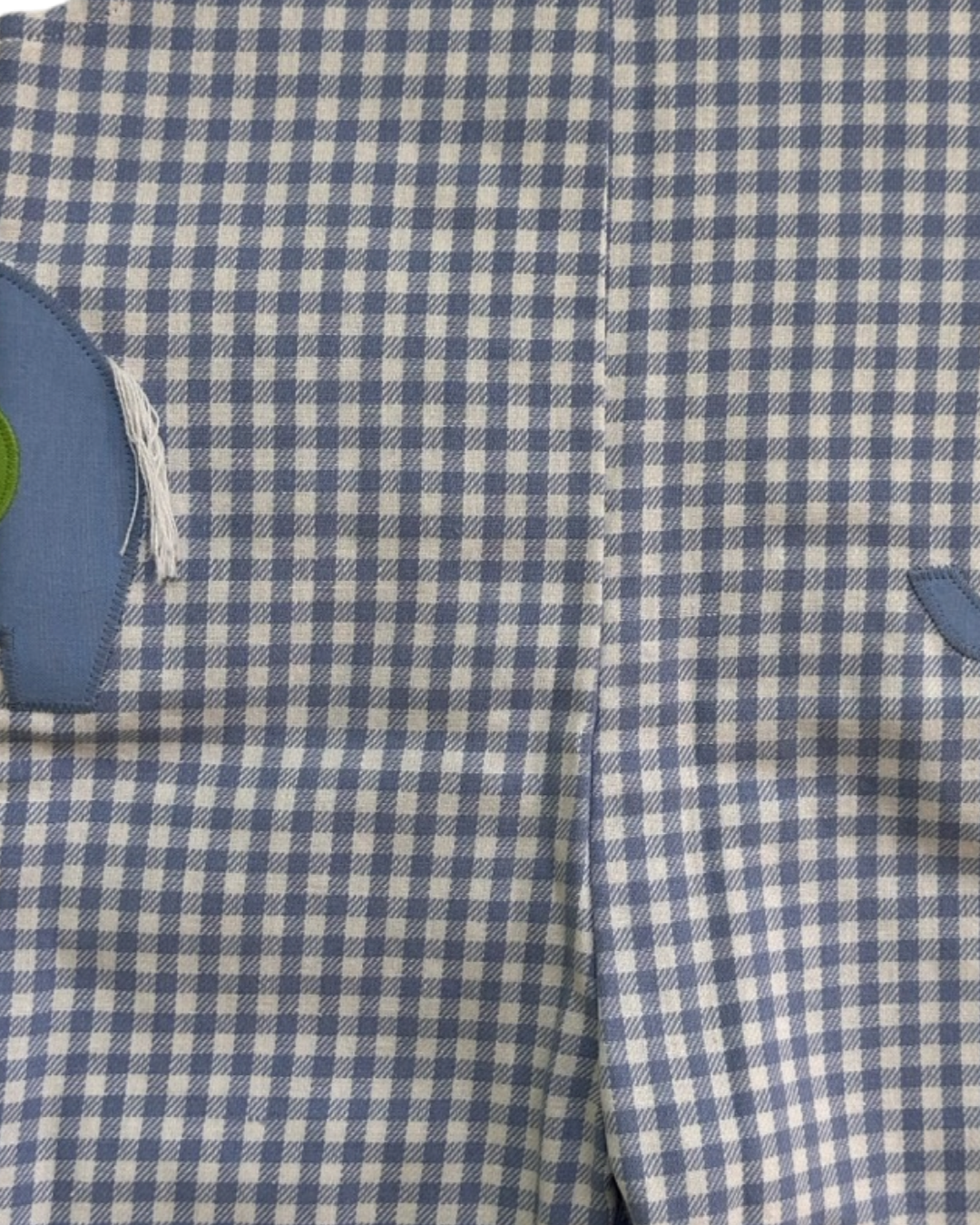 6M Baby Boy Blue Gingham Funtasia Too! Boutique Elephant Longall