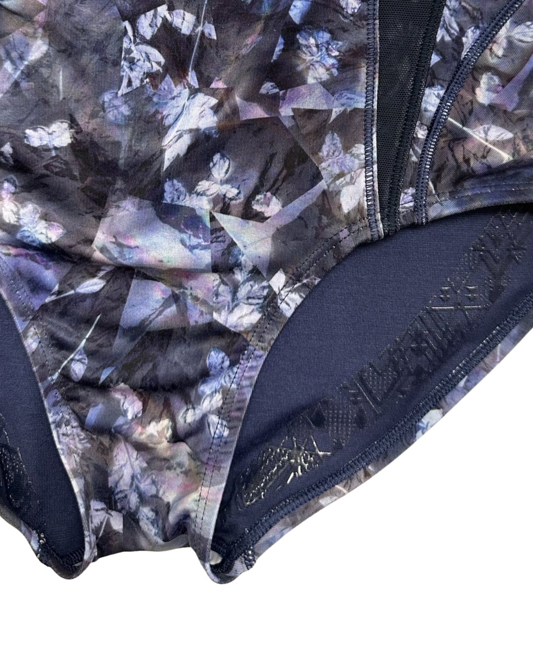 Youth Girls Size 12Y Ivivva By LuluLemon Navy / Purple Gymnastics Dance Leotard