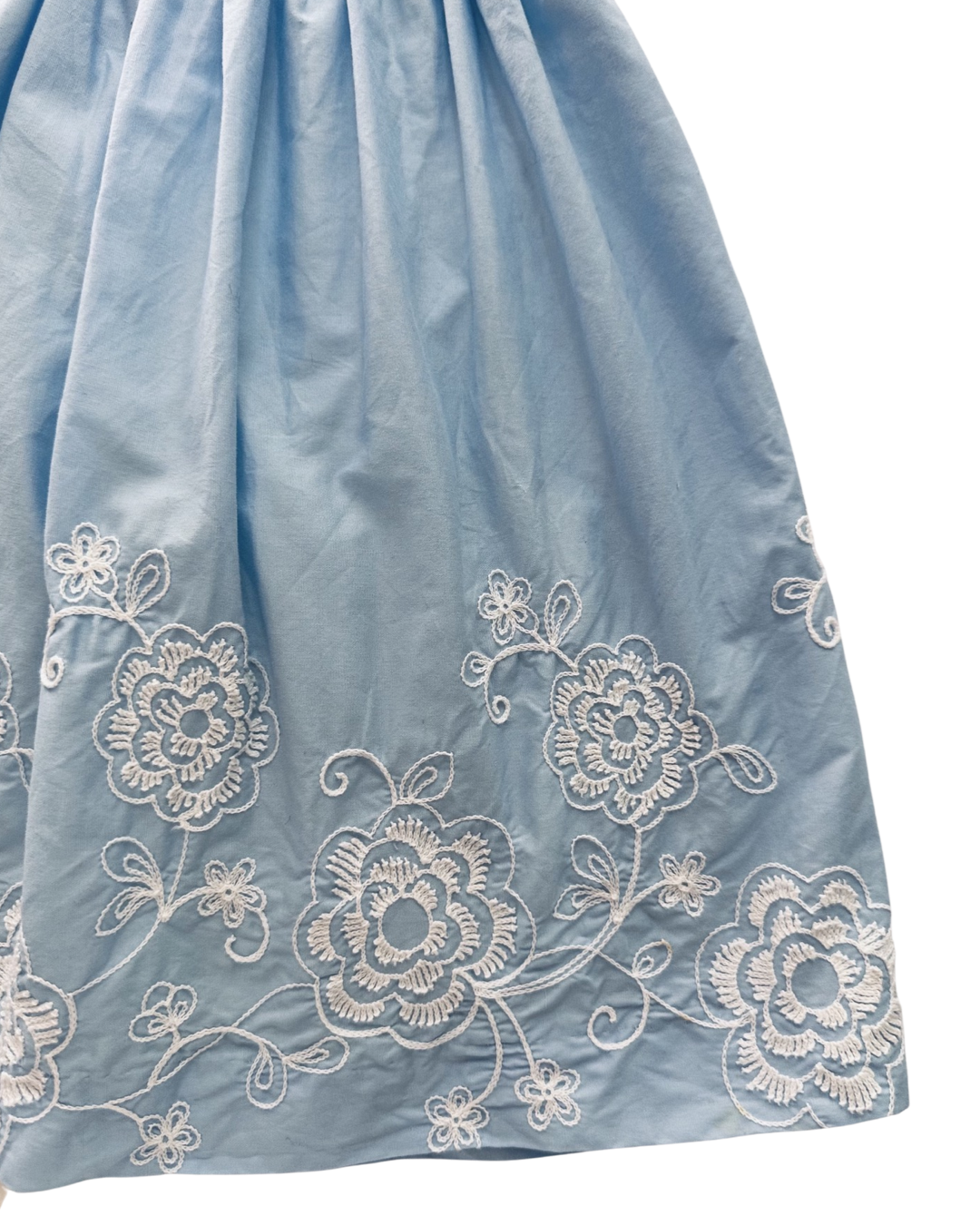 5T Toddler Girl Light Blue Camilla Floral Dress