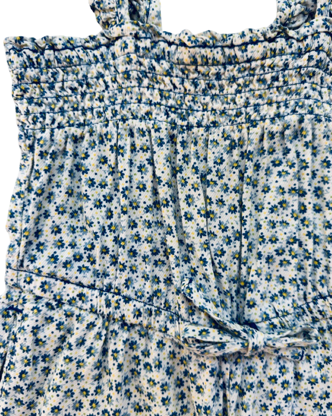 18M-24M Baby Girl Baby Gap Blue Floral Romper Longall