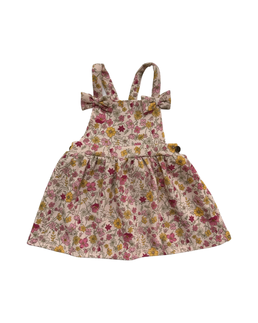 24M Baby Girl Madison Layne Pink Floral Jumper Dress