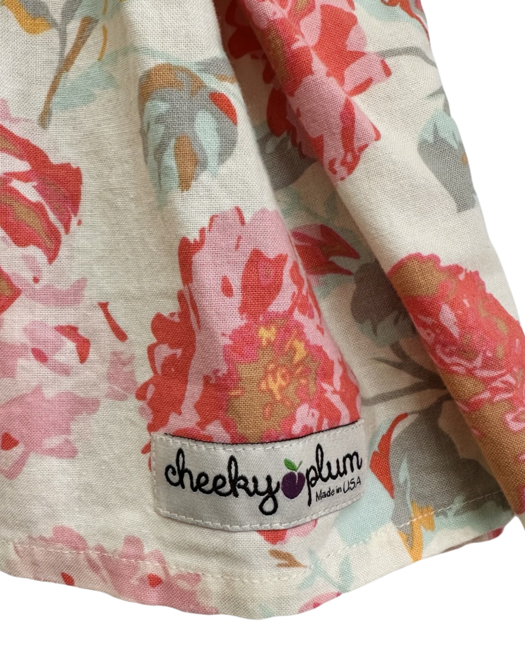 12M-18M Baby Girl Cheeky Plum Pink Floral Flutter Sleeve Dress