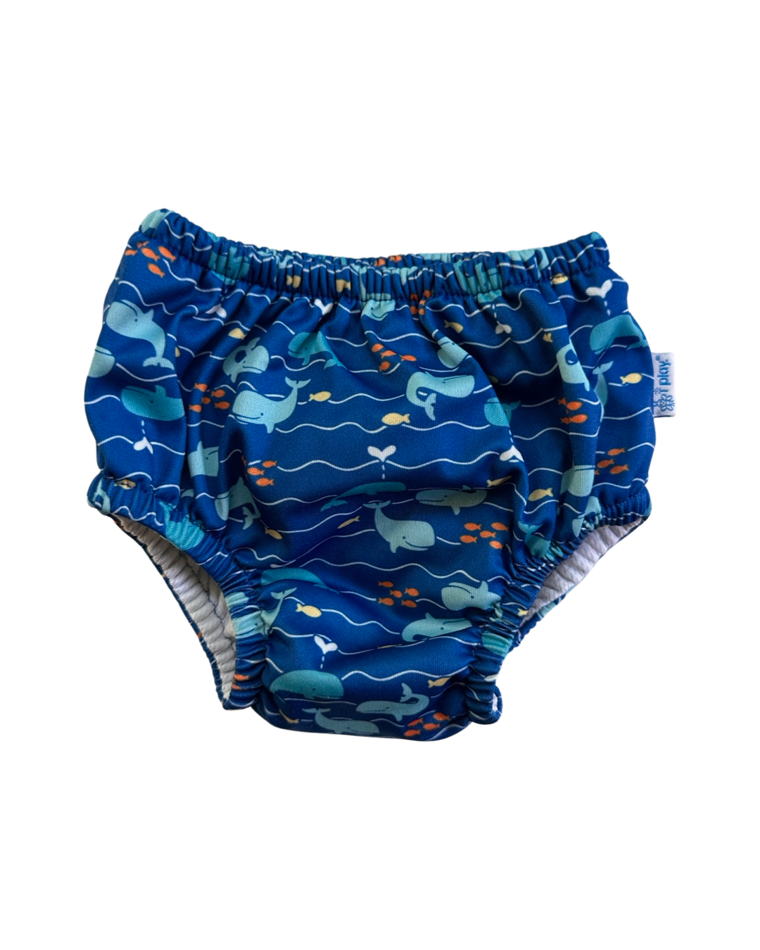 18M-24M Baby Boy Blue Whale iPlay Swim Diaper