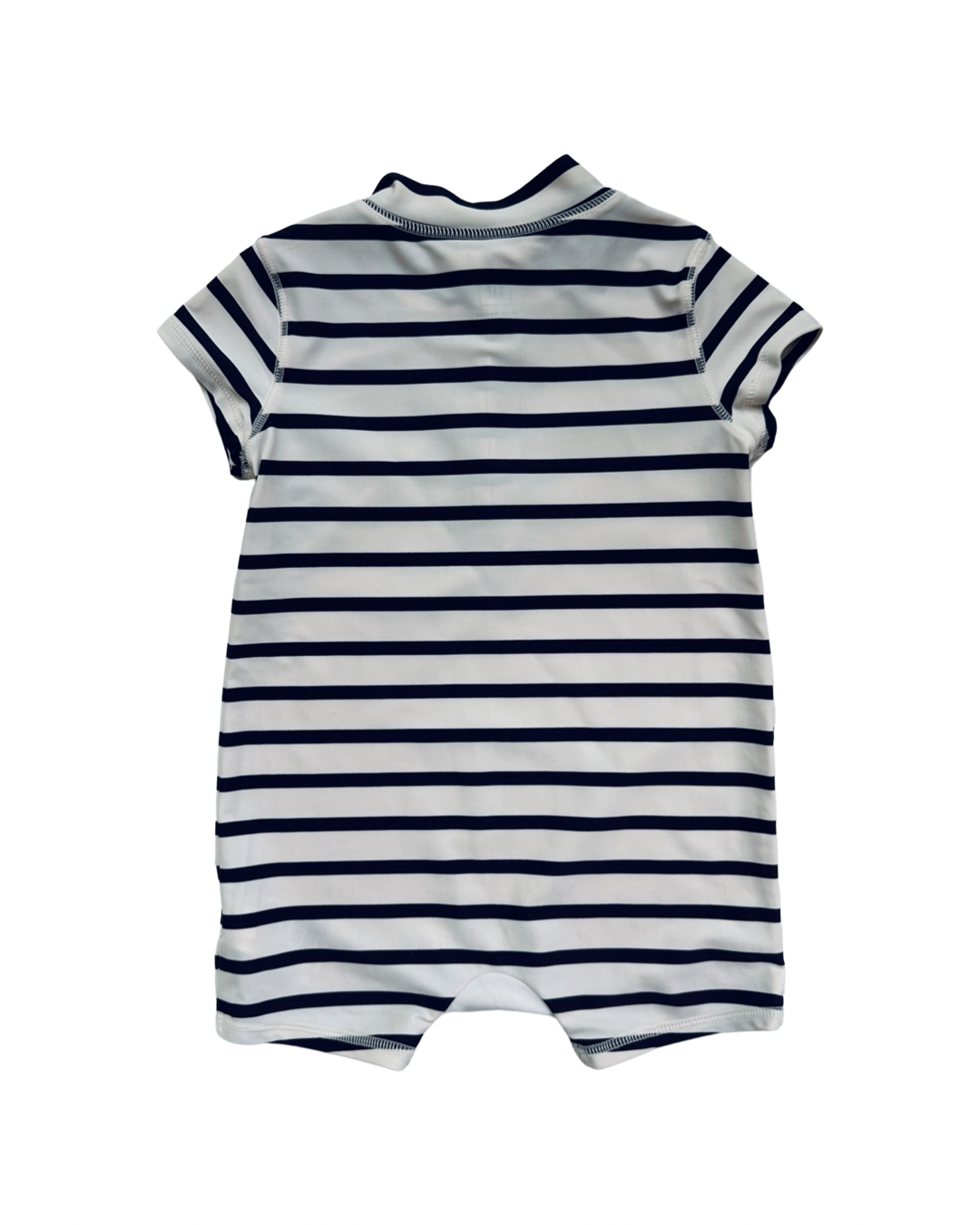 18M-24M Baby Boy Baby Gap Swim Club Navy / White Rash Guard Swim Suit