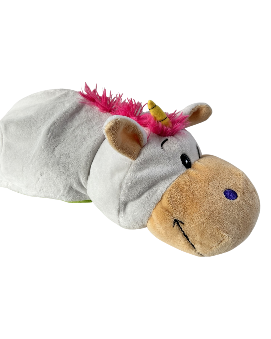 Flip A Zoo 2-In-1 Stuffed Plush Animal Persephone Unicorn & Imogen Dragon 24" Toy