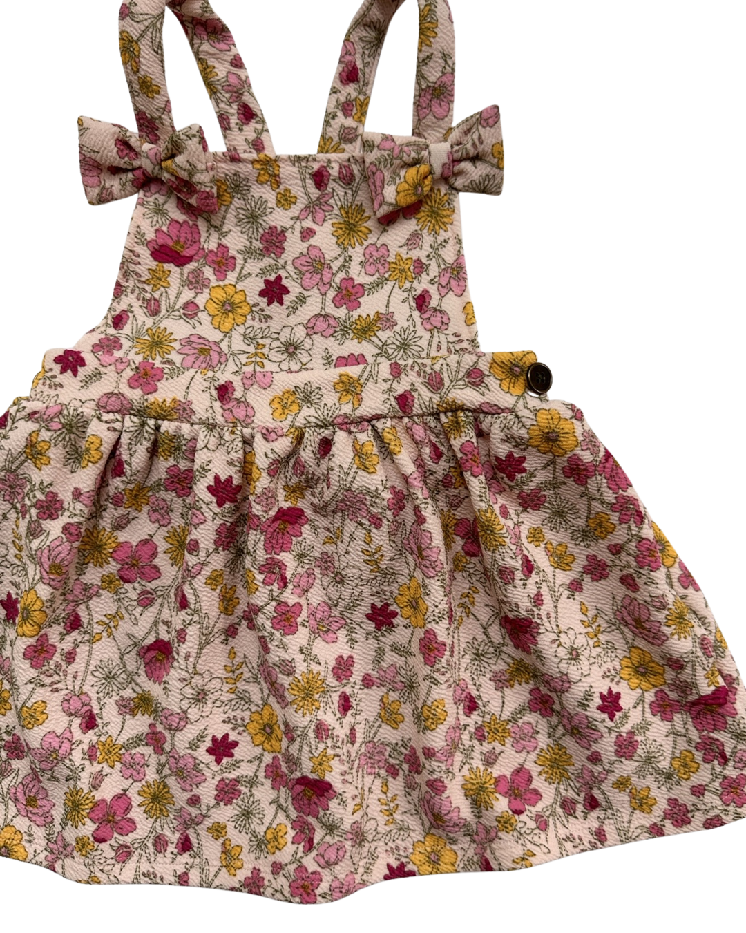 24M Baby Girl Madison Layne Pink Floral Jumper Dress