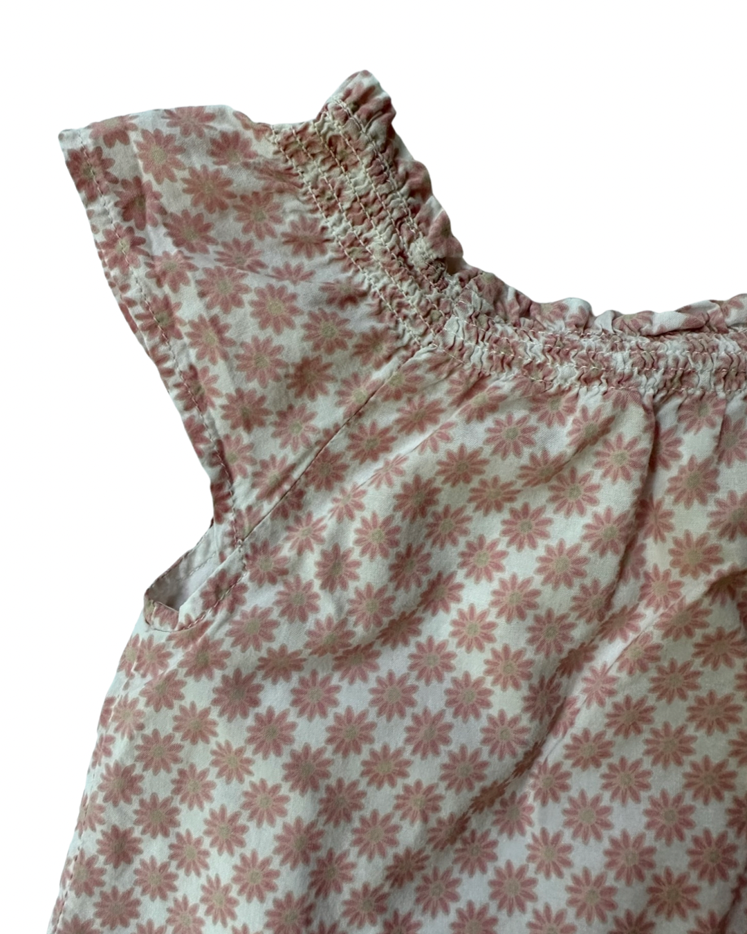 6-12M Baby Girl Baby Gap Pink Daisy Top & Pink Shorts