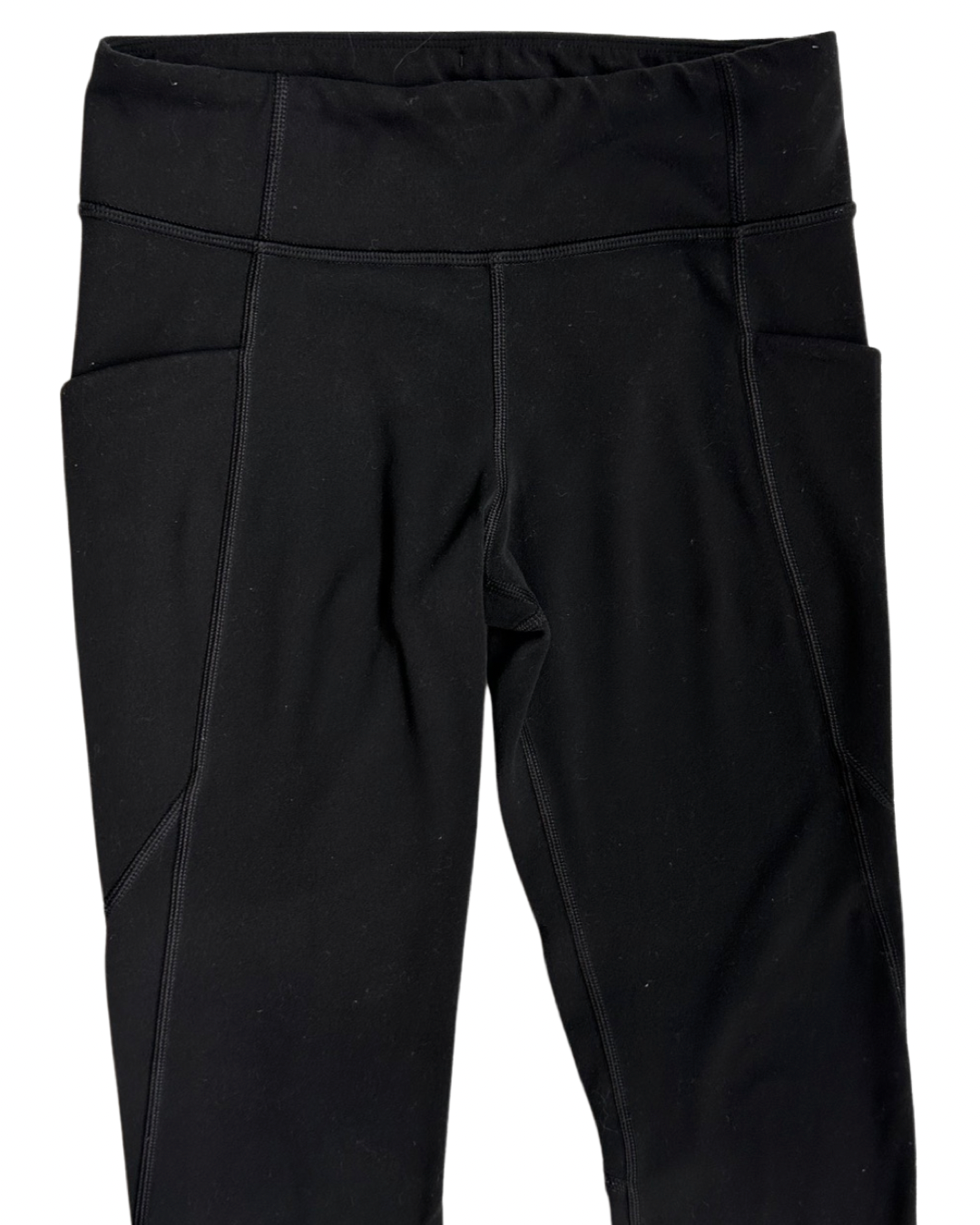 Youth Girls Size 12Y Large Athleta Black Leggings