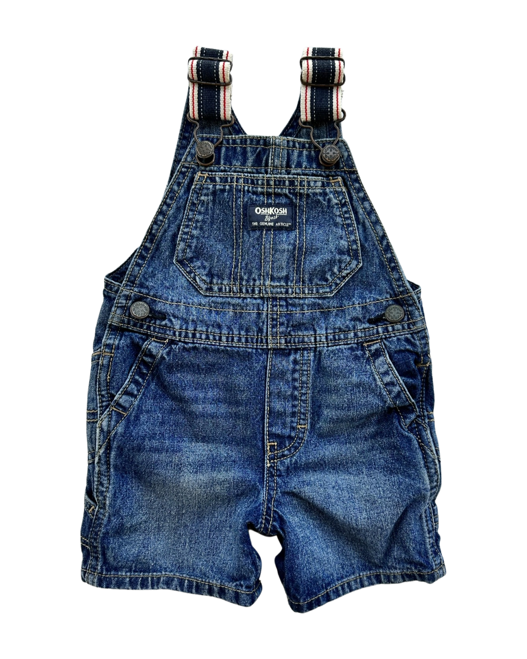 12M Baby Boy OshKosh B’Gosh Jean Overalls