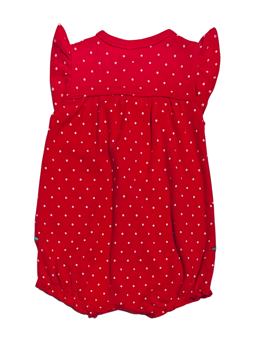 3M Baby Girl Carters Flower Ladybug Bubble Romper