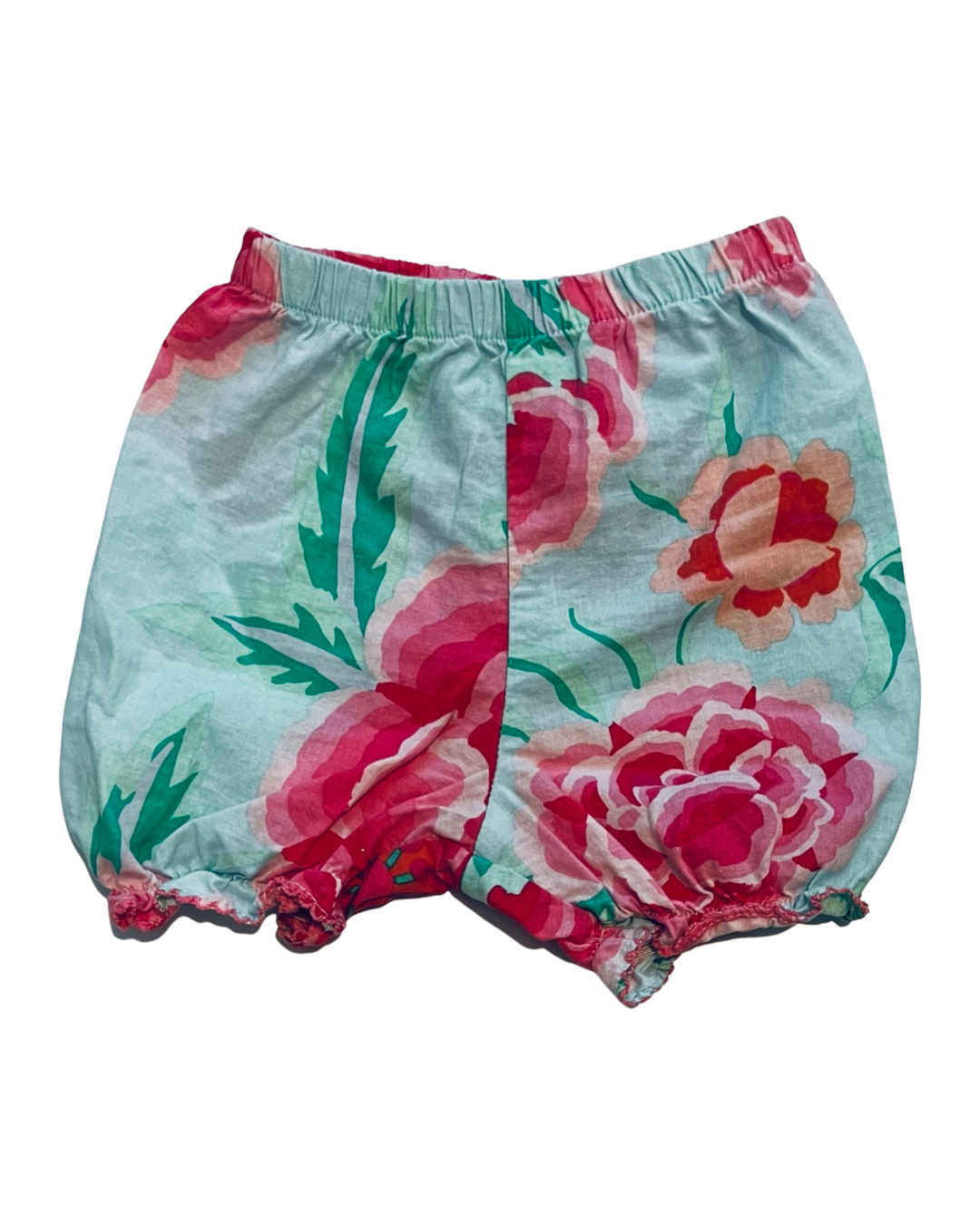 3M Baby Girl Boutique Le’ Za Me Floral Top Bubble Shorts Outfit