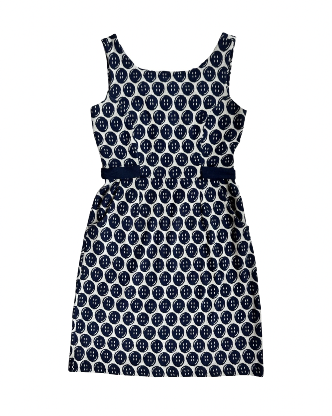 Women’s Size Small Lilly Pulitzer Navy Button Knit Dress