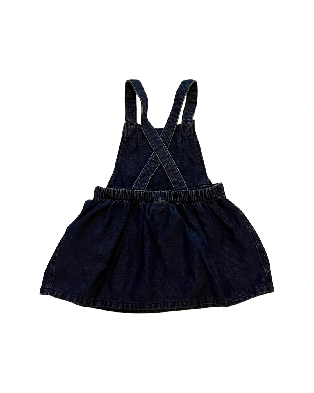 18M Baby Girl Cat & Jack Jean Overall Jumper Dress