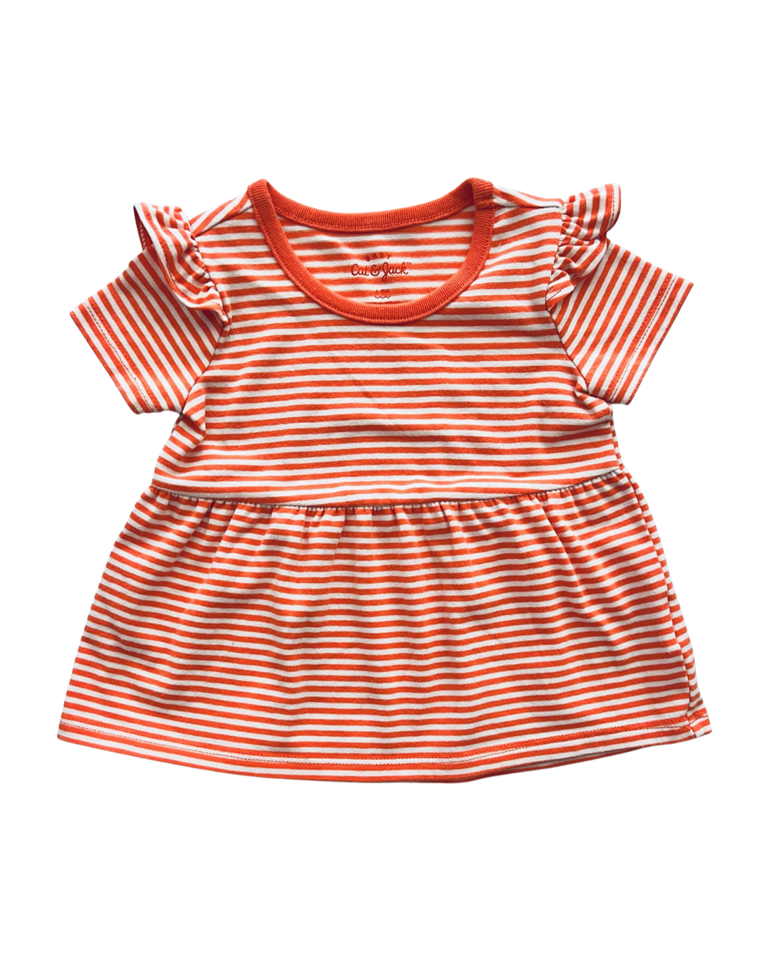 3-6M Baby Girl Cat & Jack Striped Top