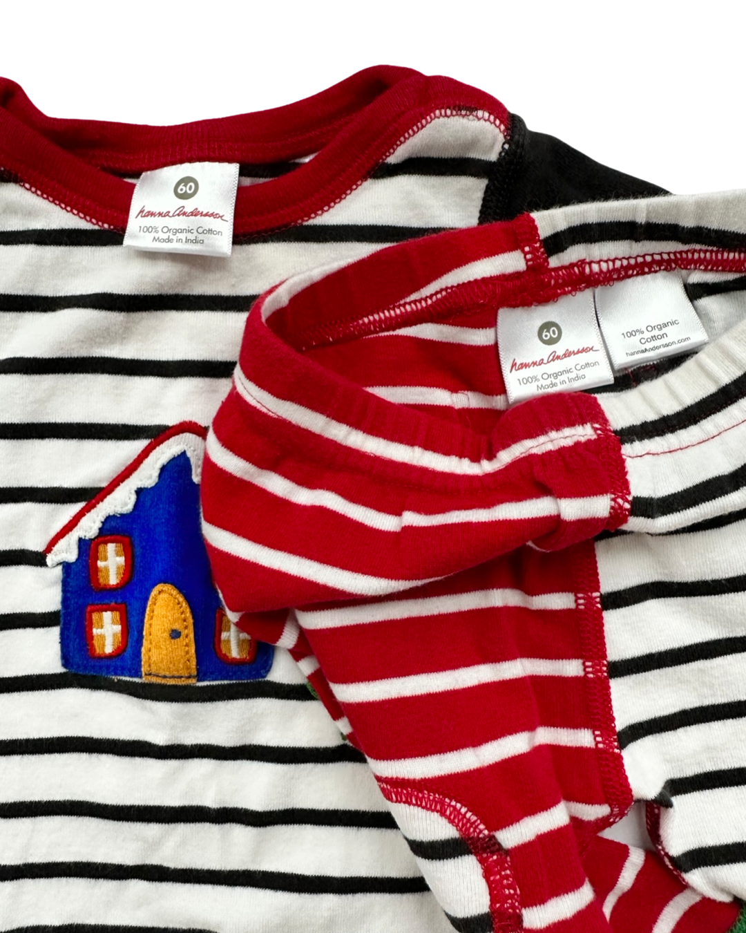 3-6M Baby Boy Girl Hanna Andersson Winter House Jogger Set Outfit